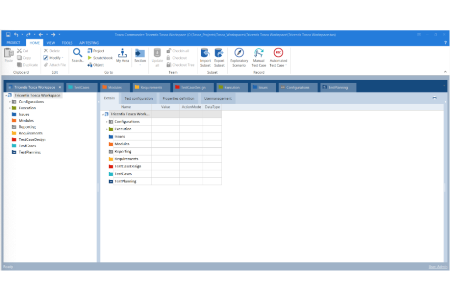 Tricentis Tosca screenshot - 10 meilleurs outils de test automatisé évalués pour 2026