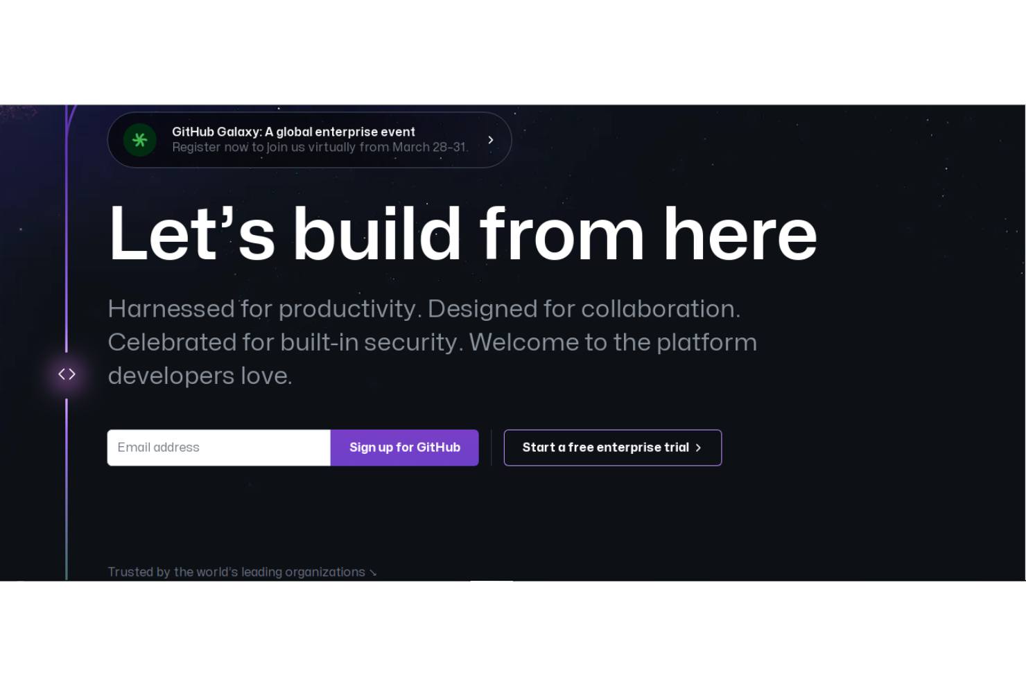 GitHub screenshot - 10 Meilleurs Outils de Développement Logiciel Passés en Revue pour 2026