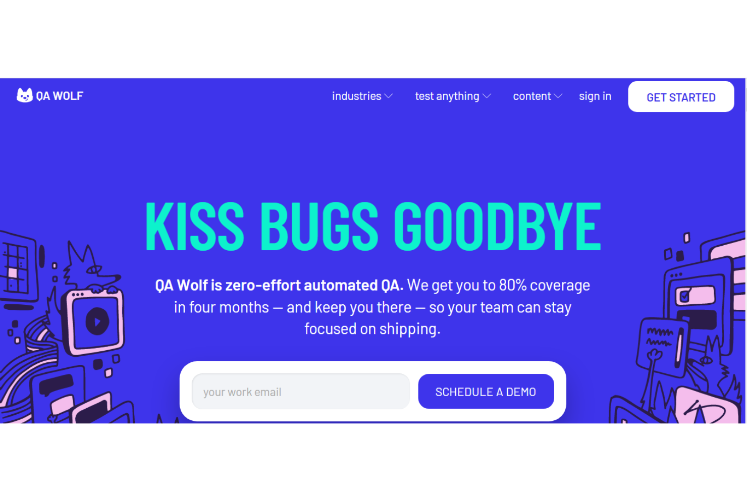 QA Wolf screenshot - 10 meilleurs services de test d’applications mobiles évalués en 2026