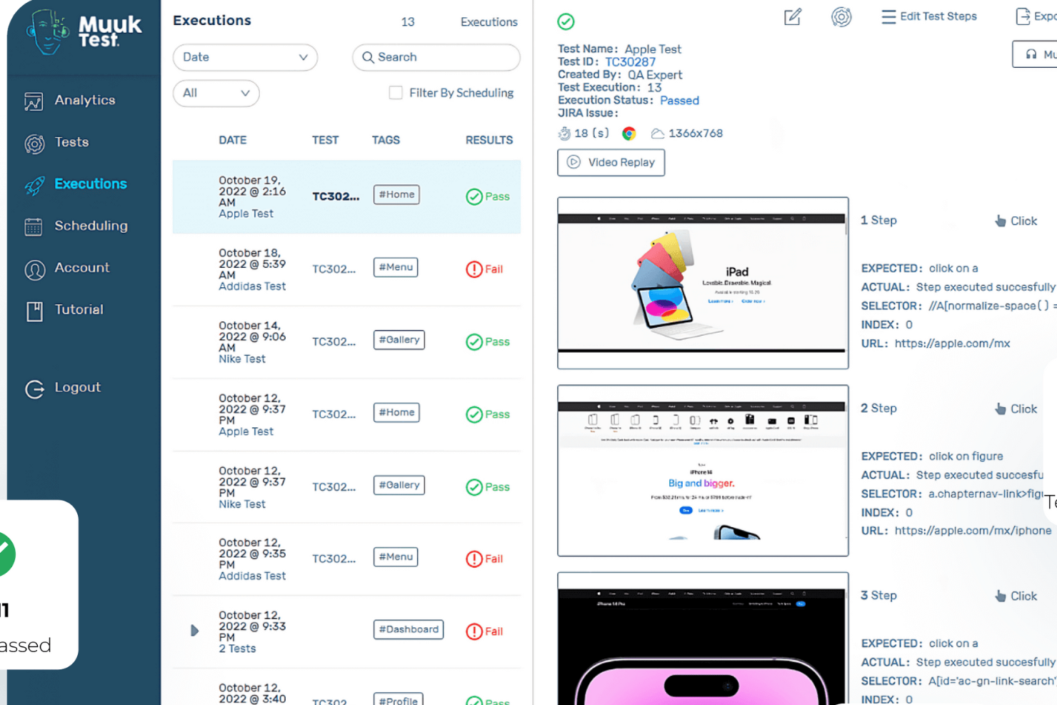 MuukTest screenshot - 10 meilleures entreprises de tests logiciels pour l’externalisation QA 2026