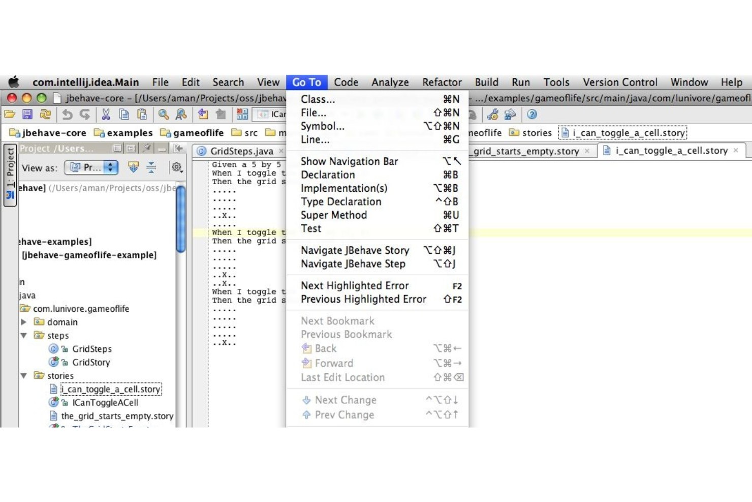 JBehave screenshot - 10 meilleurs outils de test BDD évalués en 2026