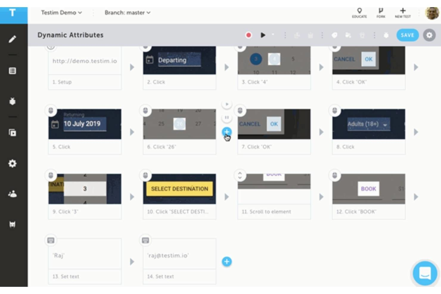 Tricentis Testim screenshot - 10 Meilleurs Outils de Test de Régression Visuelle Évalués en 2026