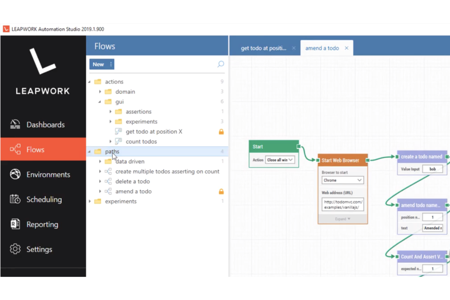 Leapwork screenshot - 15 Beste Tools für Funktionstests im Jahr 2026 bewertet