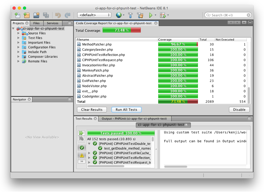 PHPUnit screenshot - 10 Beste Unit Testing Tools im Test 2026