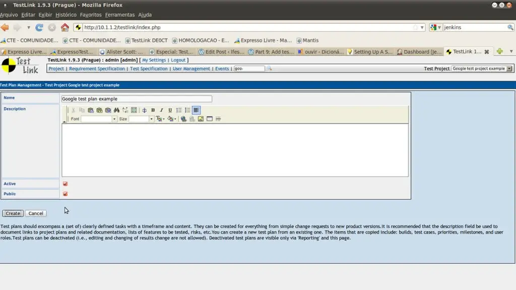 TestLink screenshot - Les 20 meilleurs logiciels de gestion des tests de 2026