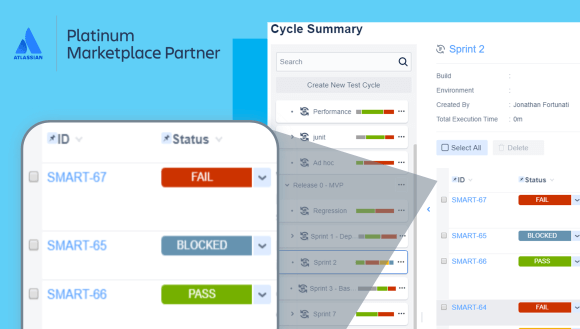 Zephyr Squad screenshot - 20 meilleurs outils de gestion des tests pour Jira en 2026