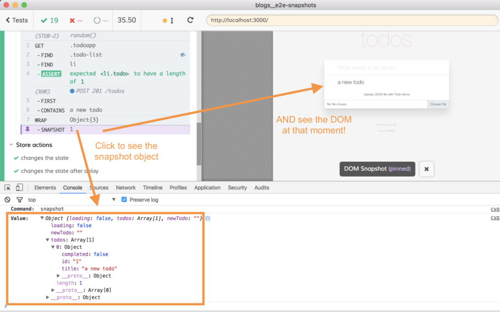 Cypress screenshot - 3 Meilleurs Outils de Tests End-to-End Évalués en 2026