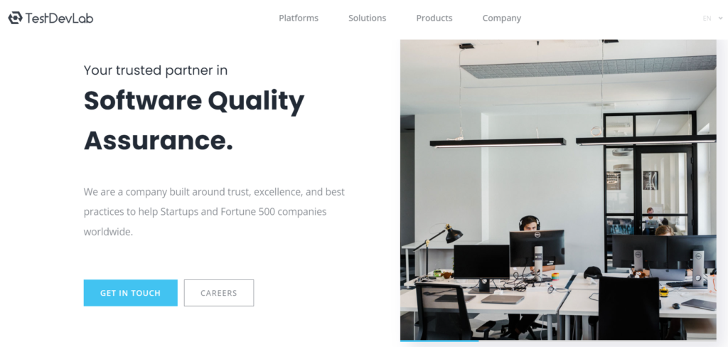 TestDevLab screenshot - 10 Beste Performance-Testsoftware im Jahr 2026 bewertet