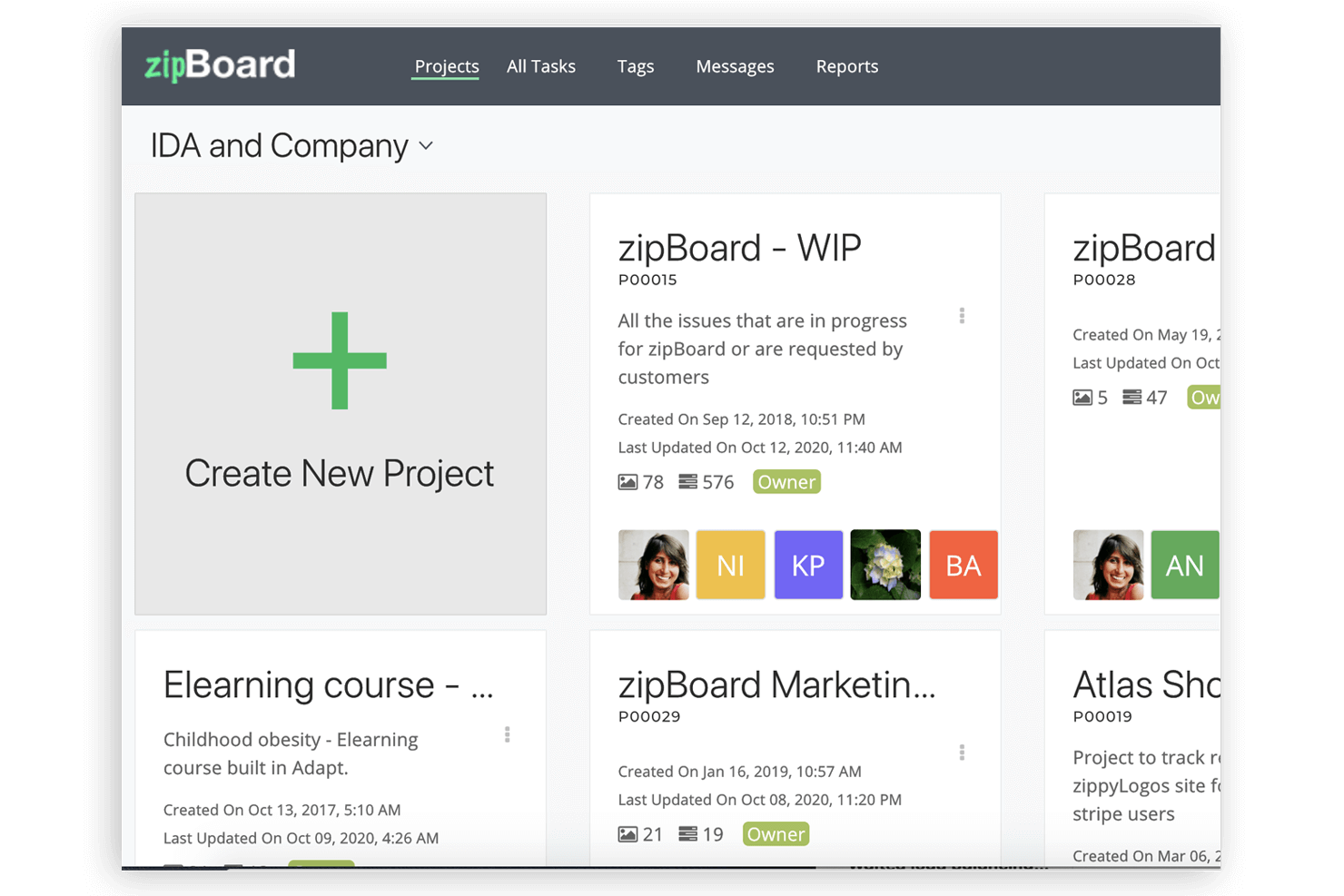zipBoard screenshot - 10 Meilleurs Outils de Suivi des Défauts Évalués en 2026