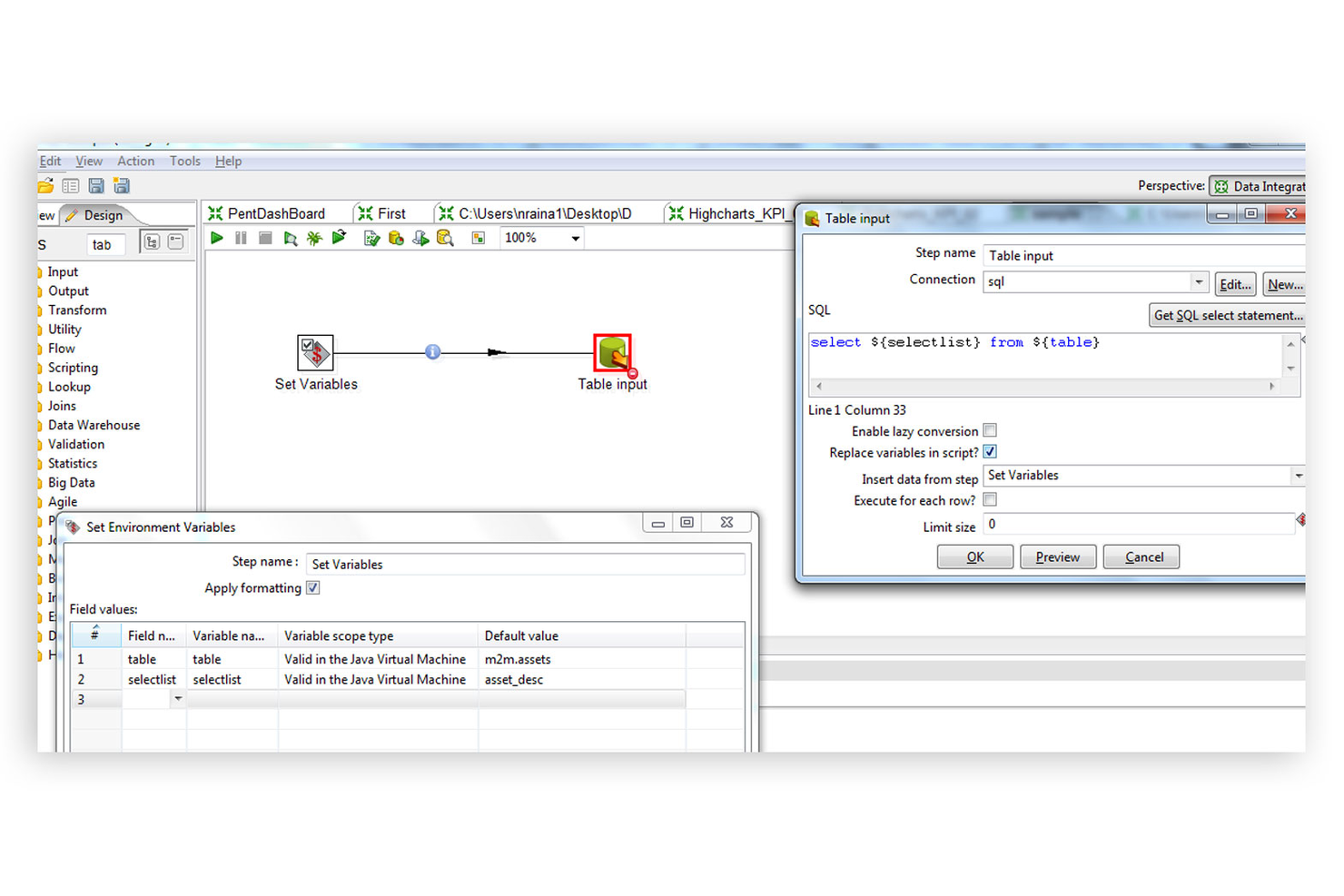 Pentaho Kettle screenshot - 10 Meilleurs Outils ETL Open Source Passés en Revue en 2026