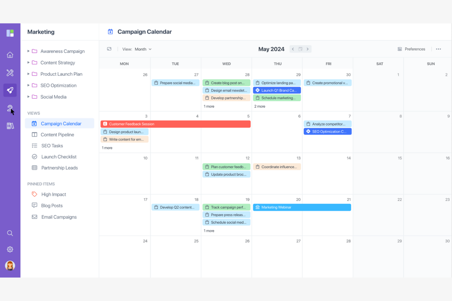 GoodDay screenshot - 10 meilleures alternatives à Wrike examinées en 2026