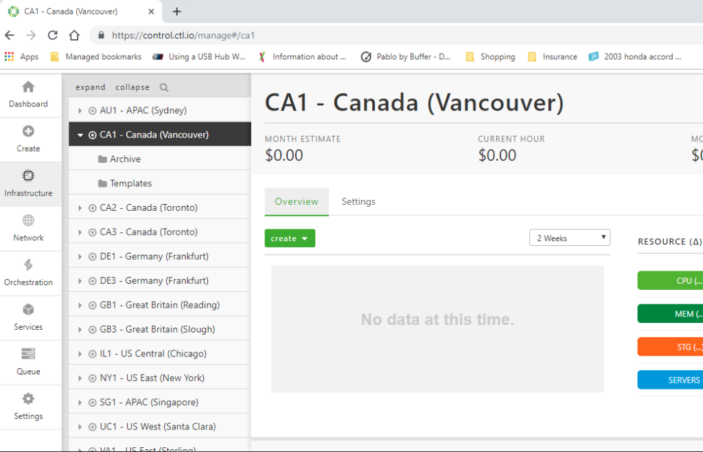 Lumen Public Cloud (Legacy) screenshot - 10 Beste Google-Cloud-Alternativen im Test 2026
