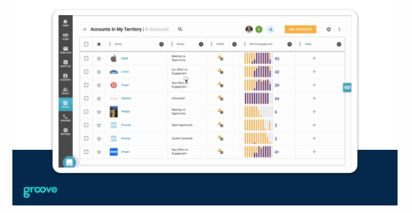 Groove screenshot - 10 meilleures alternatives à Front passées en revue en 2026