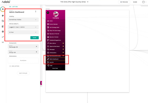 Adalo screenshot - 10 meilleures alternatives à Bubble testées en 2026