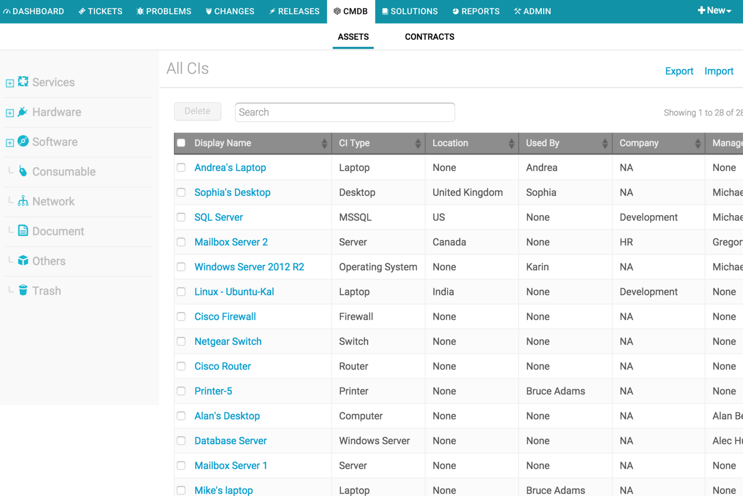 Freshservice screenshot - 12 Meilleurs Logiciels de Service d’Assistance pour Entreprises Passés en Revue en 2026