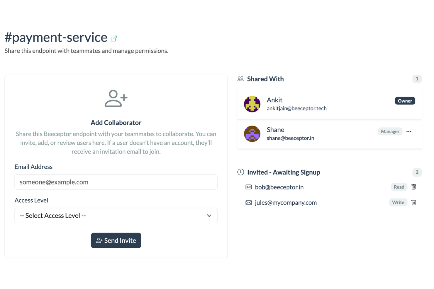 Beeceptor screenshot - 10 Meilleurs Outils de Virtualisation de Services en 2026