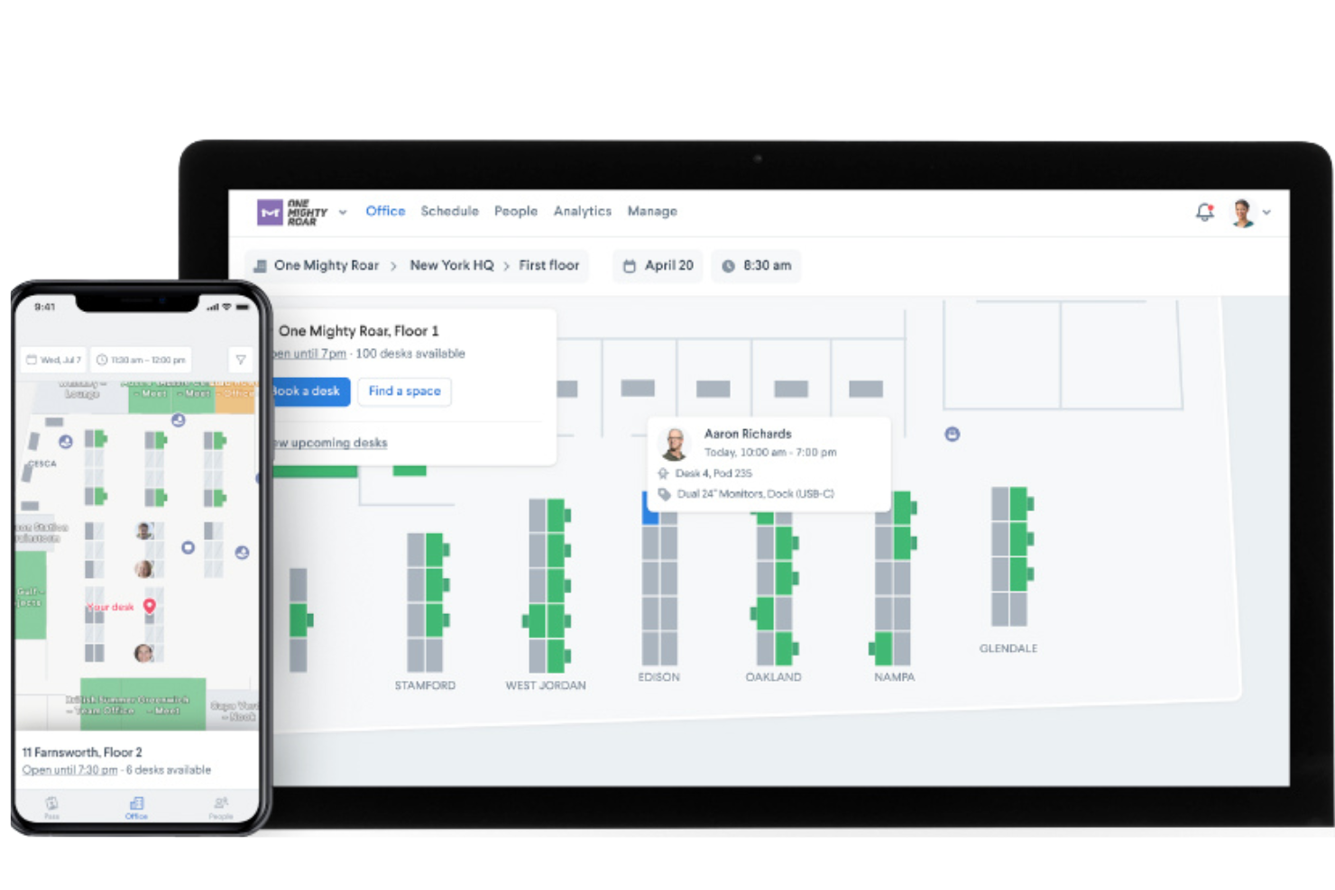 Robin screenshot - 10 Migliori Software Aziendali per la Prenotazione di Scrivanie nel 2026