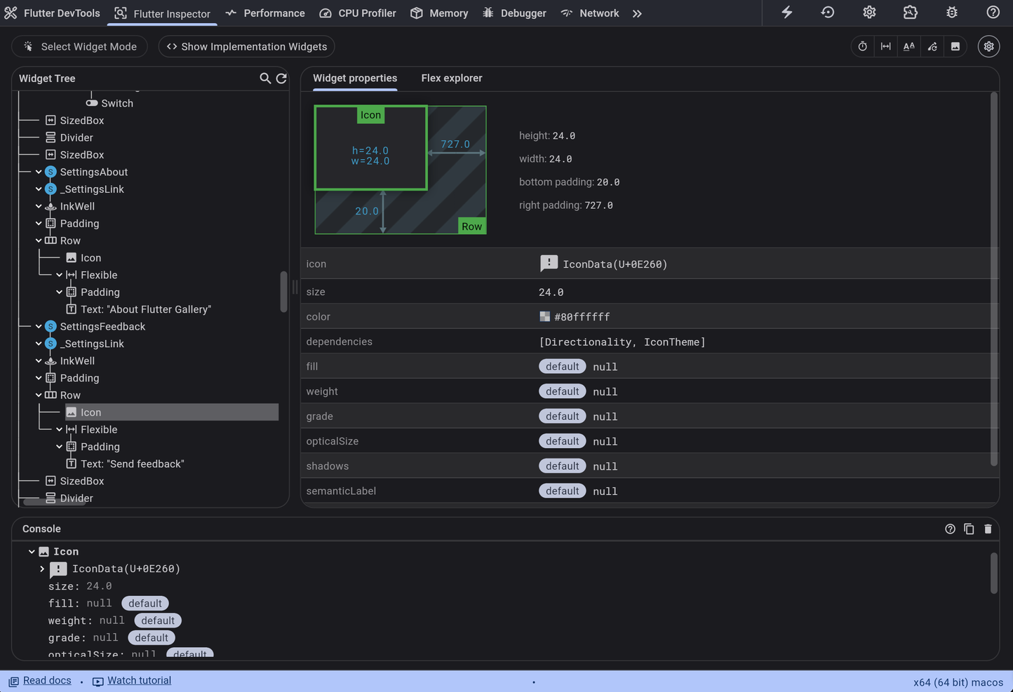 Flutter screenshot - 10 Software per lo Sviluppo di App iOS per il 2026