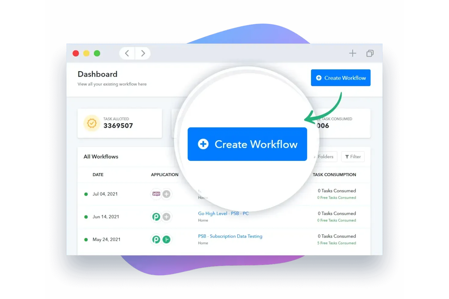Pabbly Connect screenshot - Le 10 migliori alternative a Zapier per il 2026 con caratteristiche principali e utilizzi