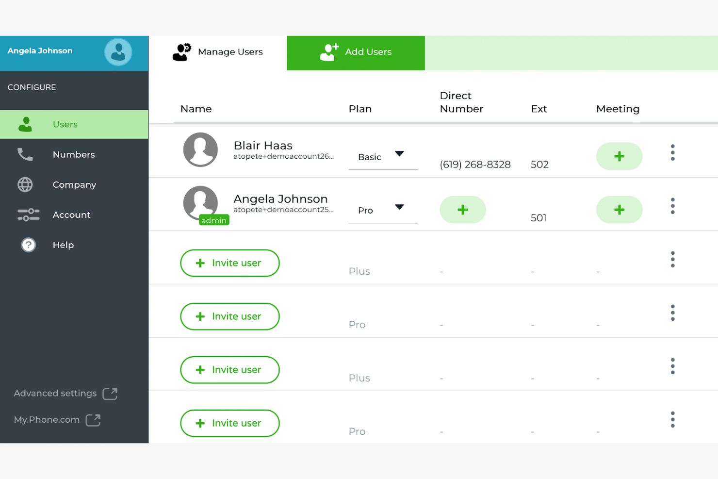Phone.com screenshot - Le 10 migliori alternative ad Aircall recensite nel 2026