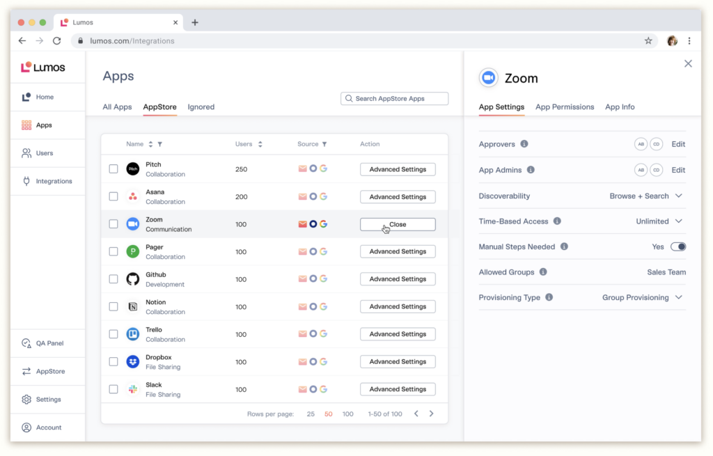 Lumos screenshot - Oltre il Base: I 10 Migliori Software di Provisioning Utenti del 2026