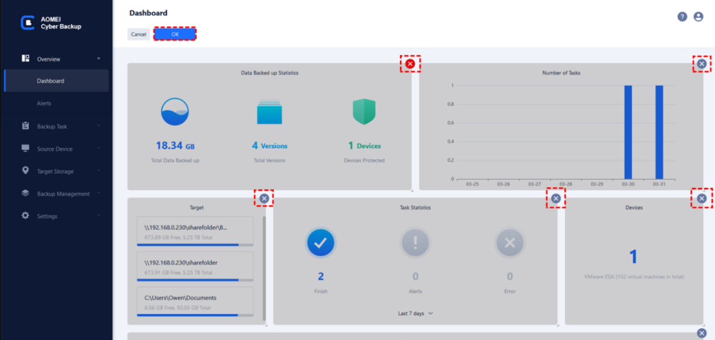 AOMEI Backupper screenshot - La Protezione Definitiva per il Tuo PC: I 10 Migliori Software di Backup