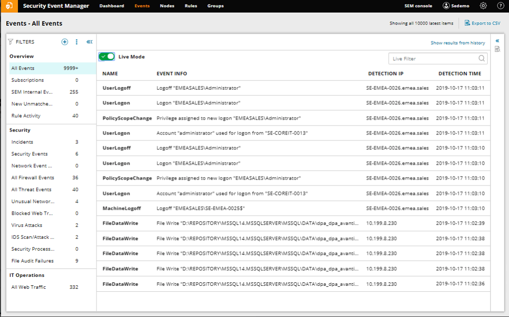 Juniper Firewall screenshot - I 10 Migliori Software di Gestione Unificata delle Minacce nel 2026