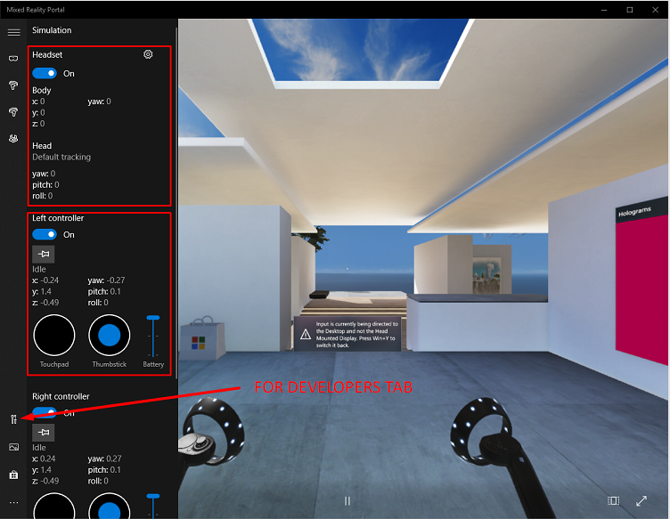 Windows Mixed Reality screenshot - Le 10 Migliori Piattaforme VR per Esperienze Immersive nel 2026