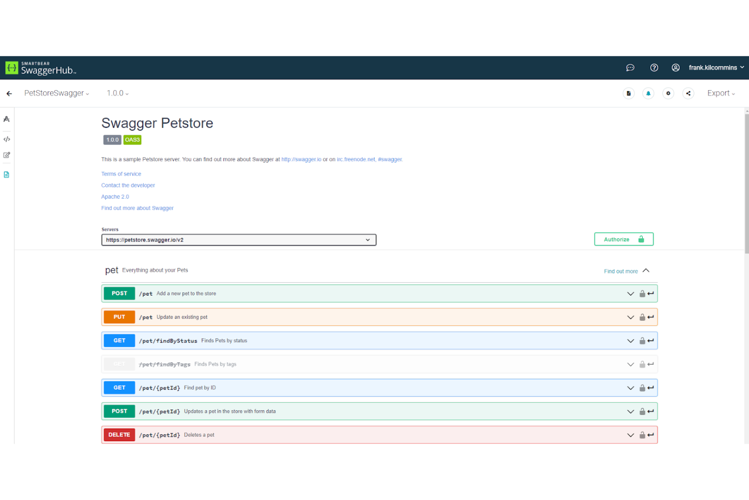 Swagger screenshot - Le 10 migliori alternative a Postman recensite nel 2026