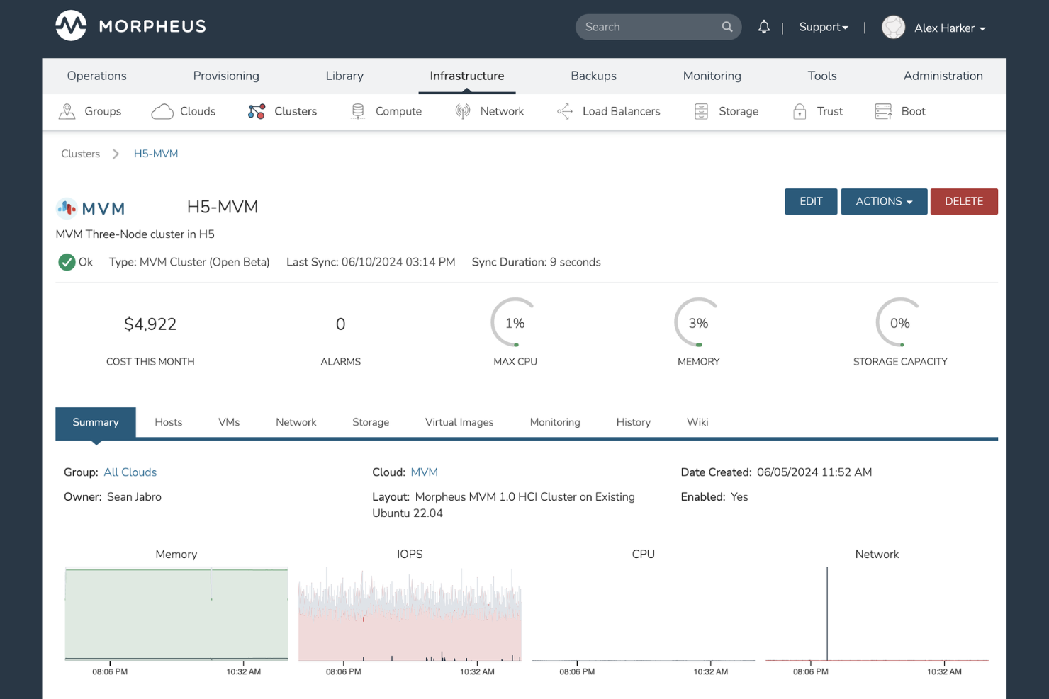 Morpheus Data screenshot - Le 10 Migliori Soluzioni Software per la Gestione dei Servizi Cloud Recensite nel 2026