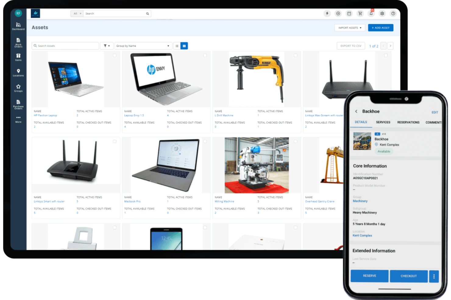 Ezo screenshot - Le 10 Migliori Soluzioni per la Gestione dei Beni Fissi Recensite nel 2026
