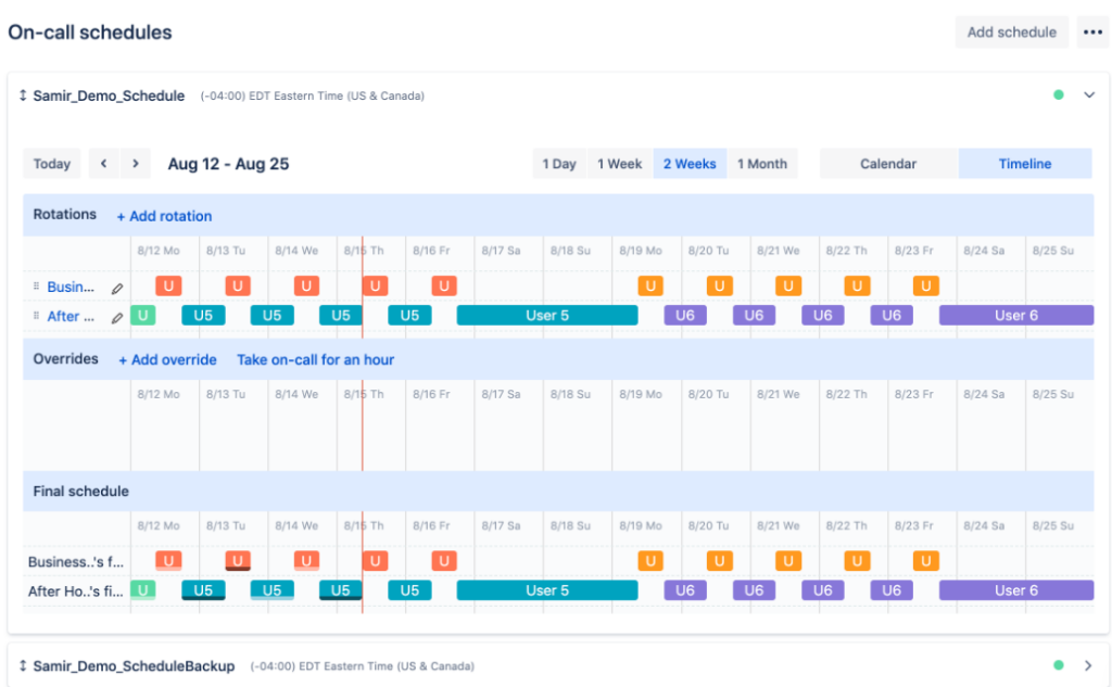 Opsgenie screenshot - I 10 migliori software per la segnalazione degli incidenti del 2026
