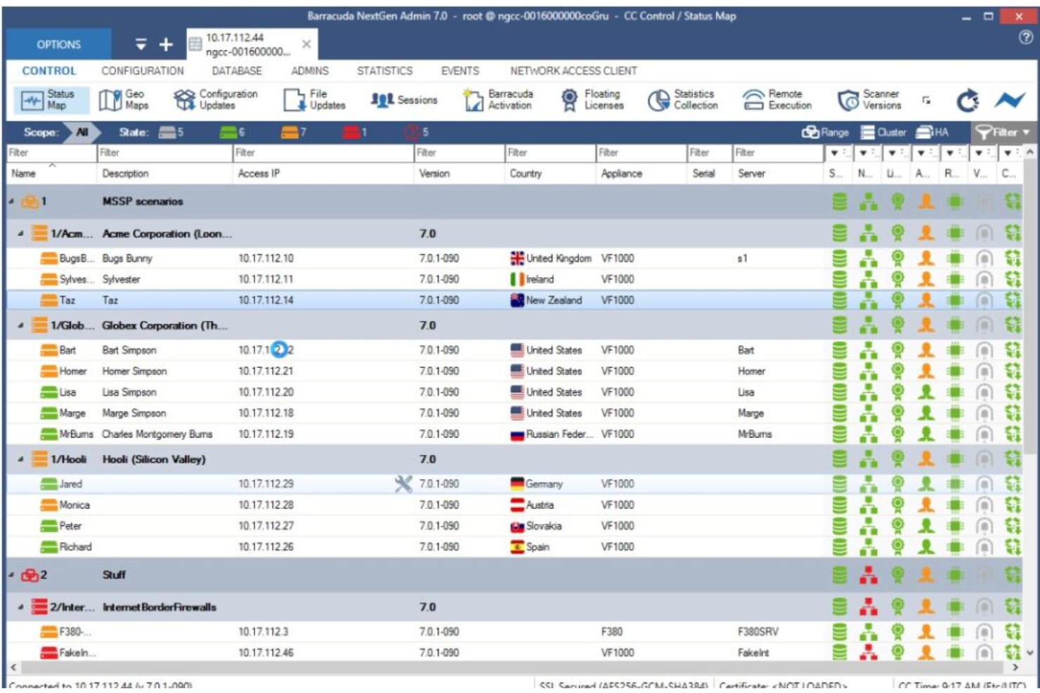 Barracuda CloudGen Firewall screenshot - I 10 migliori software firewall recensiti nel 2026