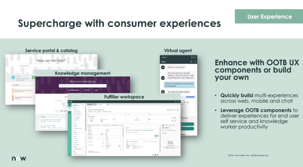ServiceNow App Engine screenshot - I 10 migliori software per lo sviluppo di applicazioni nel 2026