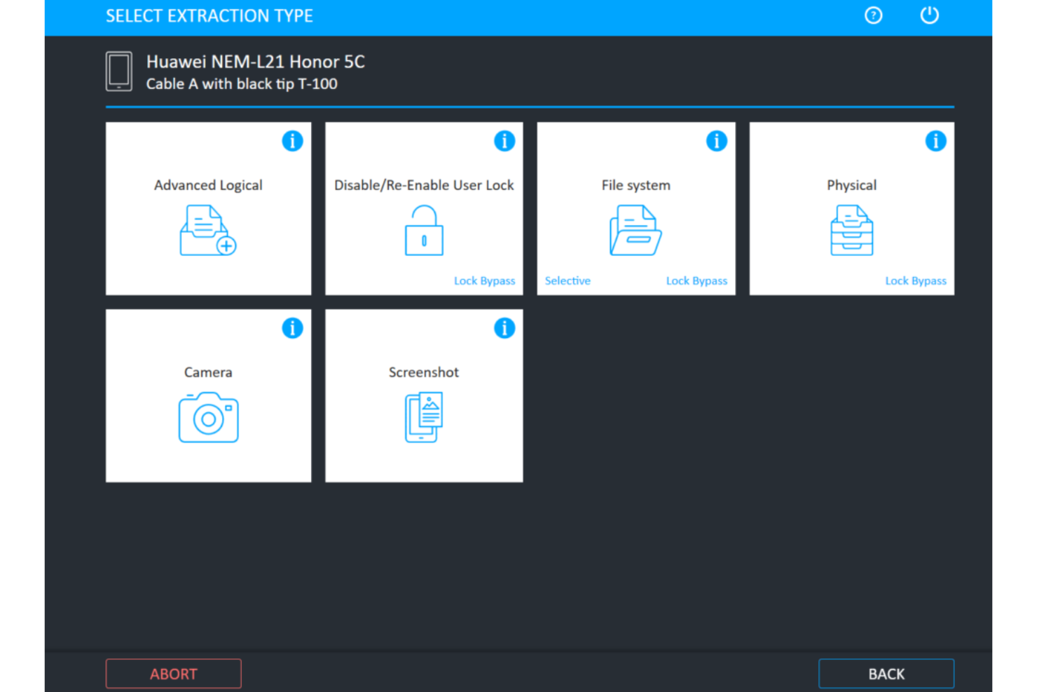 Cellebrite screenshot - Le 10 migliori soluzioni software per la Digital Forensics del 2026