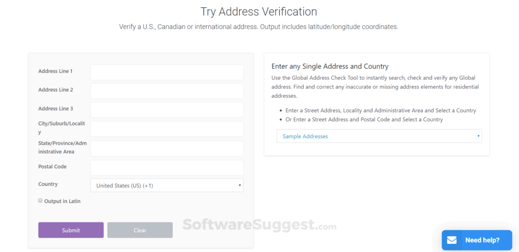 Melissa Address Verification screenshot - Le 10 migliori soluzioni per la verifica degli indirizzi recensite nel 2026