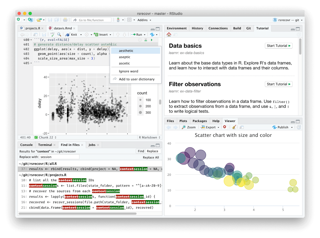 RStudio screenshot - 10 Migliori Software IDE per il 2026 (Oltre 10 Testati)