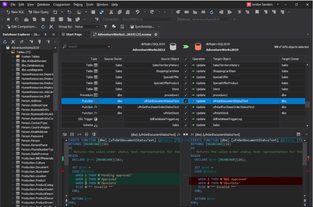 Devart screenshot - I 10 migliori strumenti per creare query SQL recensiti nel 2026