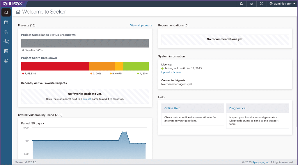 Synopsys Seeker screenshot - Le 10 Migliori Soluzioni DAST Recensite nel 2026