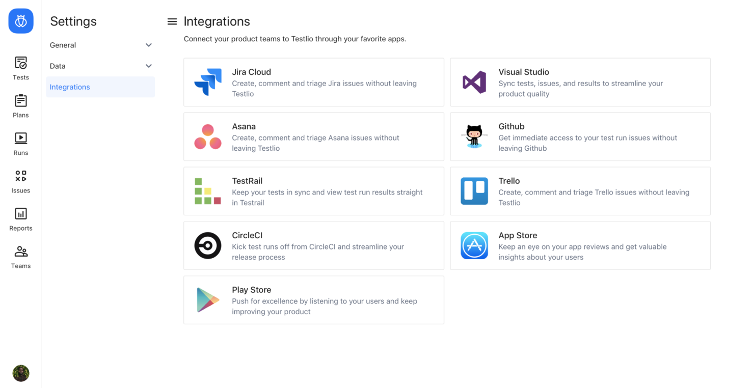 Testlio screenshot - 10 Migliori Strumenti per i Test di Regressione Recensiti per il 2026