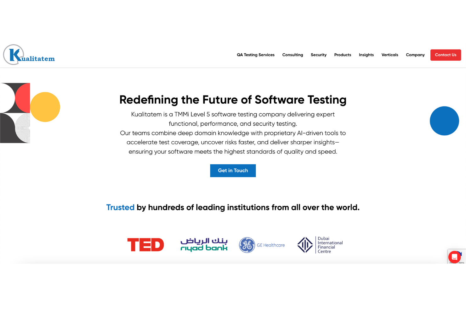 Kualitatem screenshot - Le 10 migliori aziende di test del software per l’outsourcing QA 2026