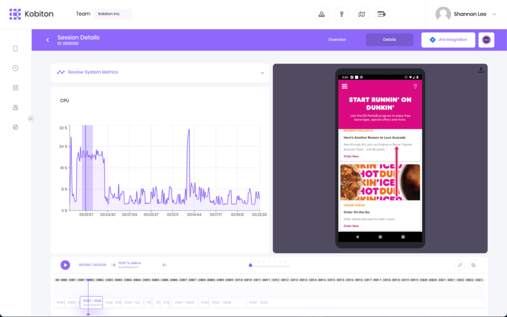 Kobiton screenshot - 10 Migliori Strumenti di Test dell’Accessibilità Web nel 2026