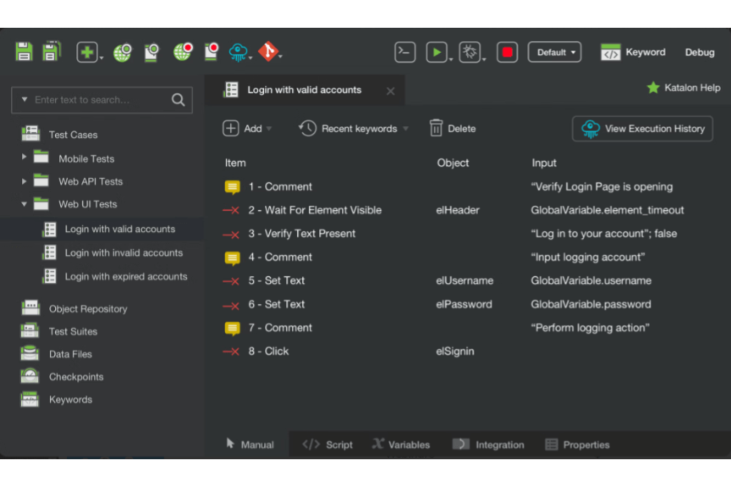 Katalon Studio screenshot - Le 10 migliori strumenti per il test delle API recensiti nel 2026