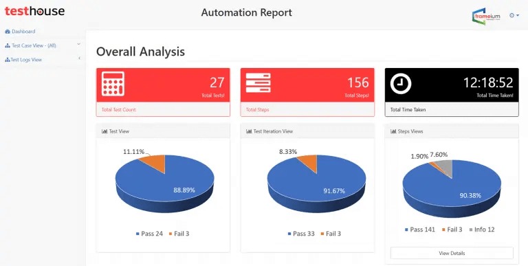 TestHouse screenshot - 10 migliori strumenti open source per la gestione dei test recensiti nel 2026