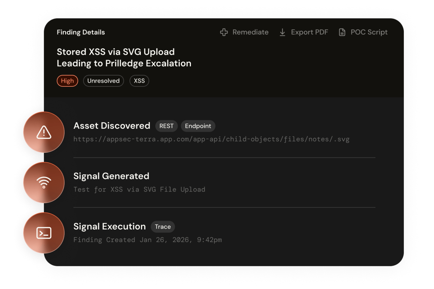 Terra Security screenshot - 10 Migliori Strumenti di Penetration Test per Applicazioni Web nel 2026