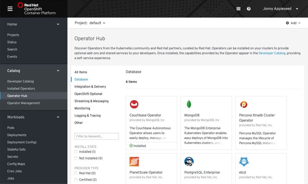 Red Hat OpenShift screenshot - Le 10 Migliori Soluzioni di Orchestrazione DevOps Recensite nel 2026