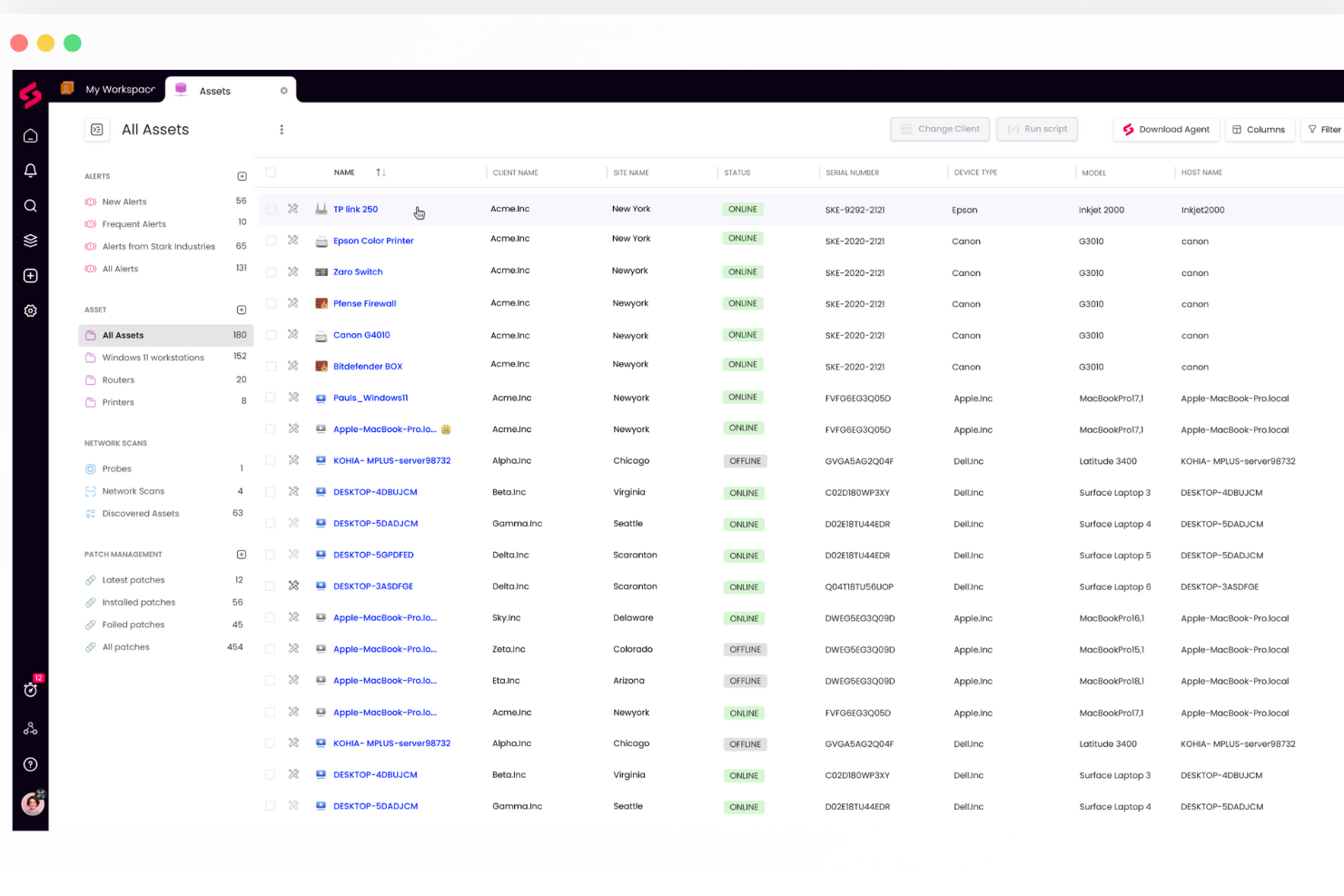 SuperOps screenshot - Le 10 migliori soluzioni software per il monitoraggio della rete recensite per il 2026