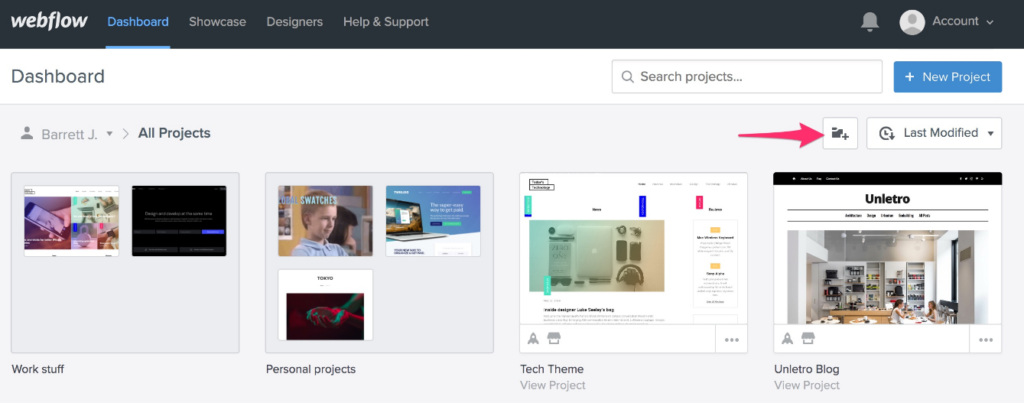 Webflow screenshot - Le 10 migliori alternative a Bubble recensite nel 2026
