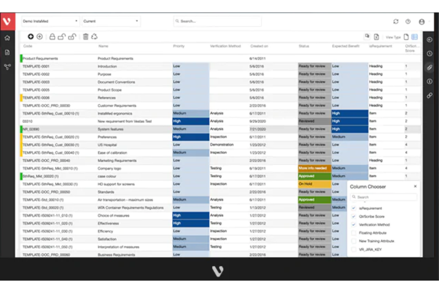Visure Solutions screenshot - 10 Mejores Software de Pruebas ALM Evaluados en 2026