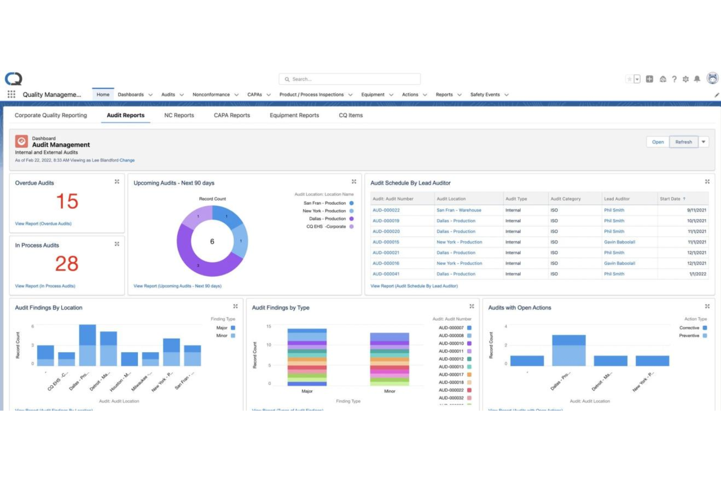 ComplianceQuest screenshot - 10 mejores software de gestión de calidad en 2026